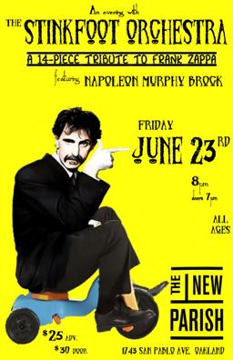 Stinkfoot Orchestra w/ Napoleon Murphy Brock, New Parish, Fri Jun 23