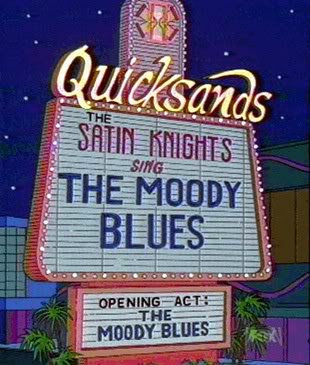 Simpsons Moody Blues