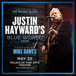 Justin Hayward, Palace of Fine Arts, Mon Sep 15