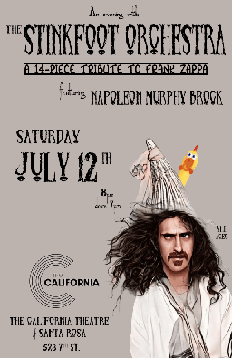 Stinkfoot Orchestra w/ Napoleon Murphy Brock, California Theater, Sat Jul 12