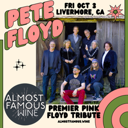 Pete Floyd (Pink Floyd tribute), Amost Famous Wine Company, Fri Oct 3